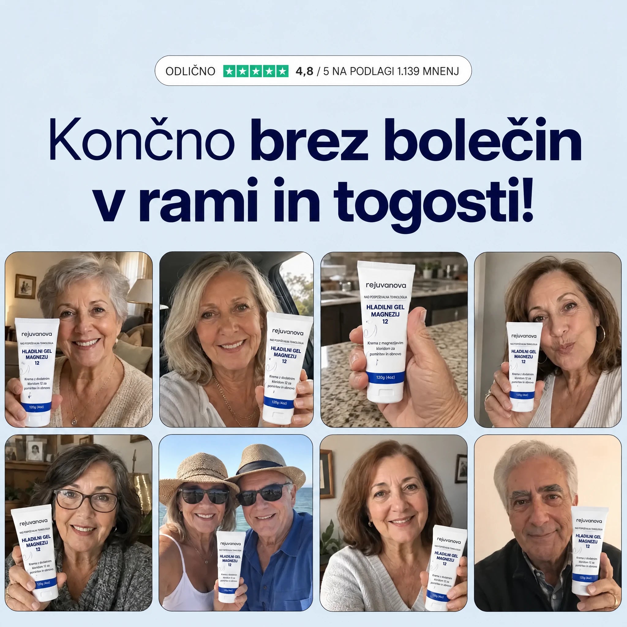 Hladilni Magnezijev™ - Lajša bolečine v rami